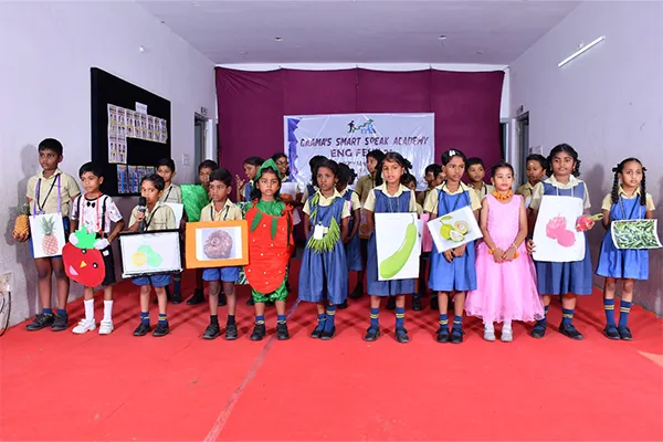 Primary and middle school students engaged in interactive lessons that develop critical thinking.