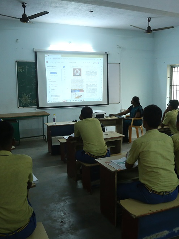 Modern Smart Classrooms at SBVR School, Avadi